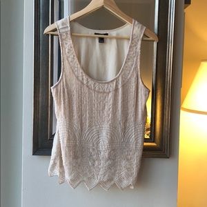 Forever 21 Blush Beaded Tanktop